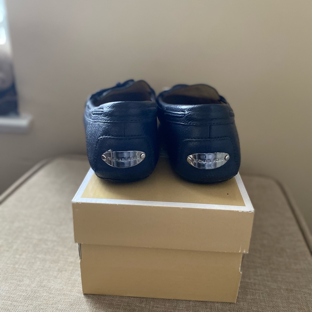 Michael kors blue loafers
